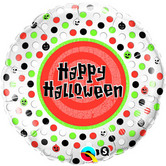 Фолиен балон с надпис Halloween 18"- 45см. 